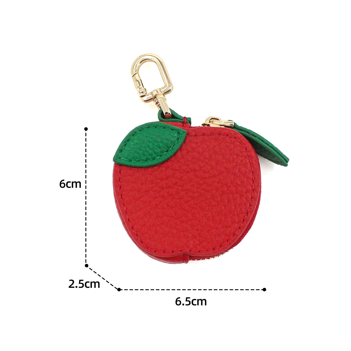 🍋 Mini Coin Purse – Cute Keychain Wallet for Girls