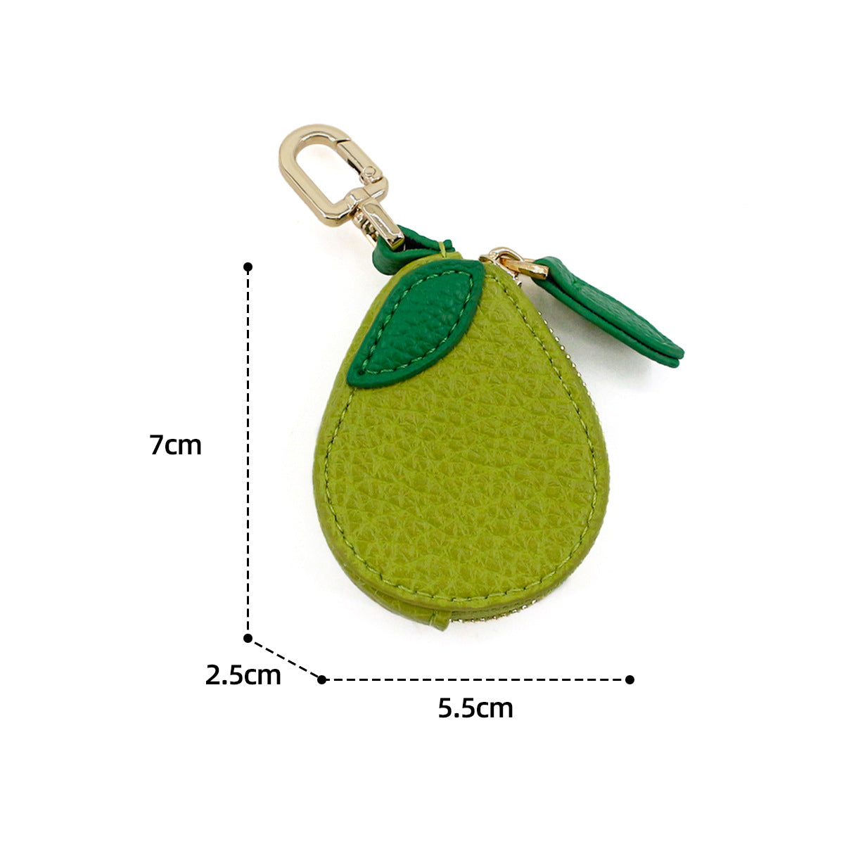 🍋 Mini Coin Purse – Cute Keychain Wallet for Girls