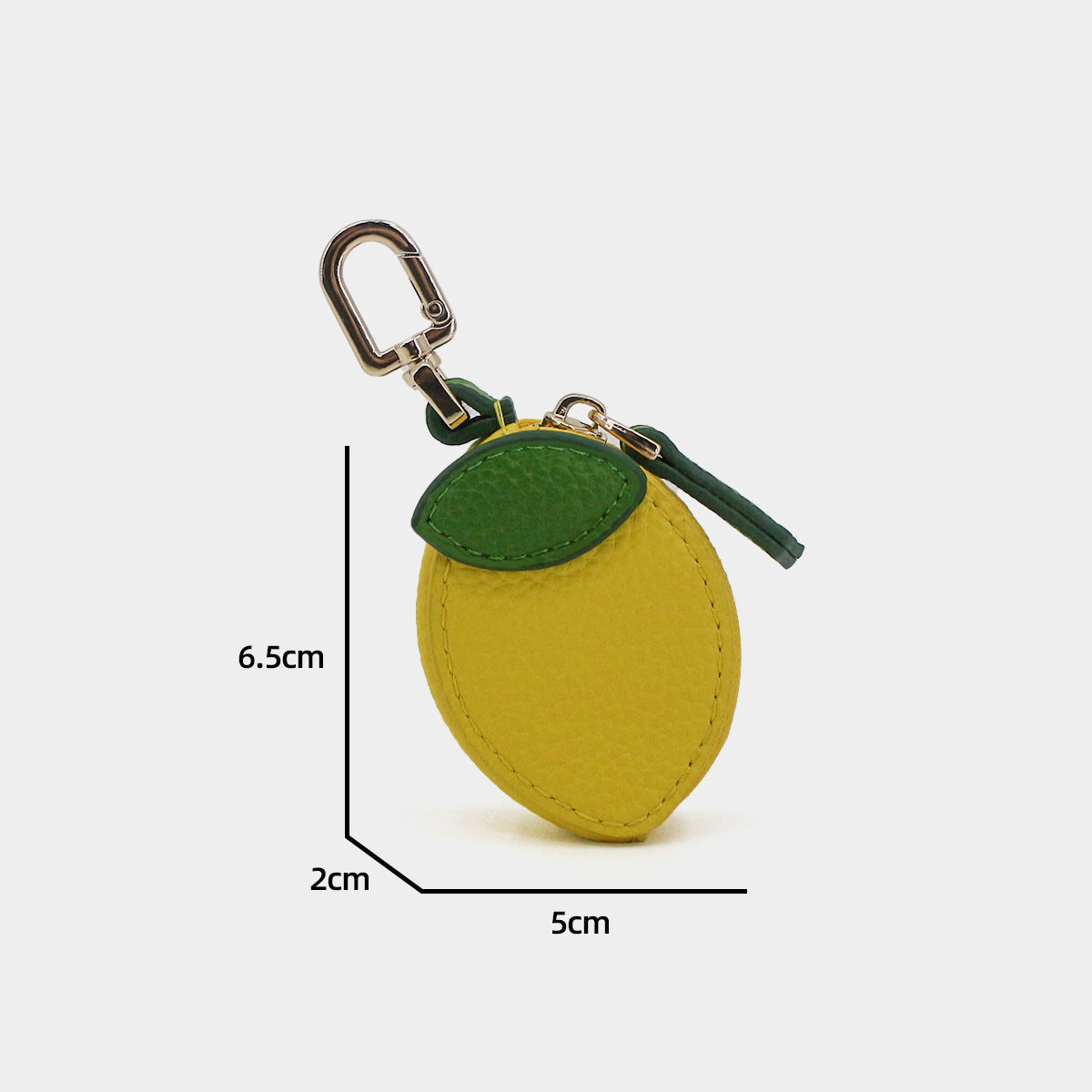 🍋 Mini Coin Purse – Cute Keychain Wallet for Girls