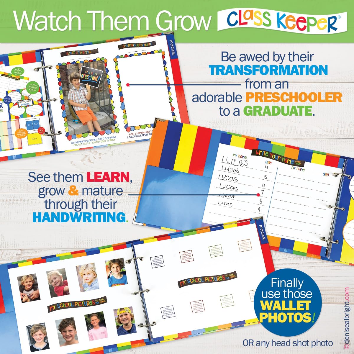🎒 Class Keeper School Memory Book