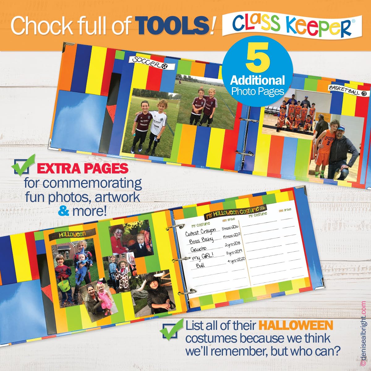 🎒 Class Keeper School Memory Book