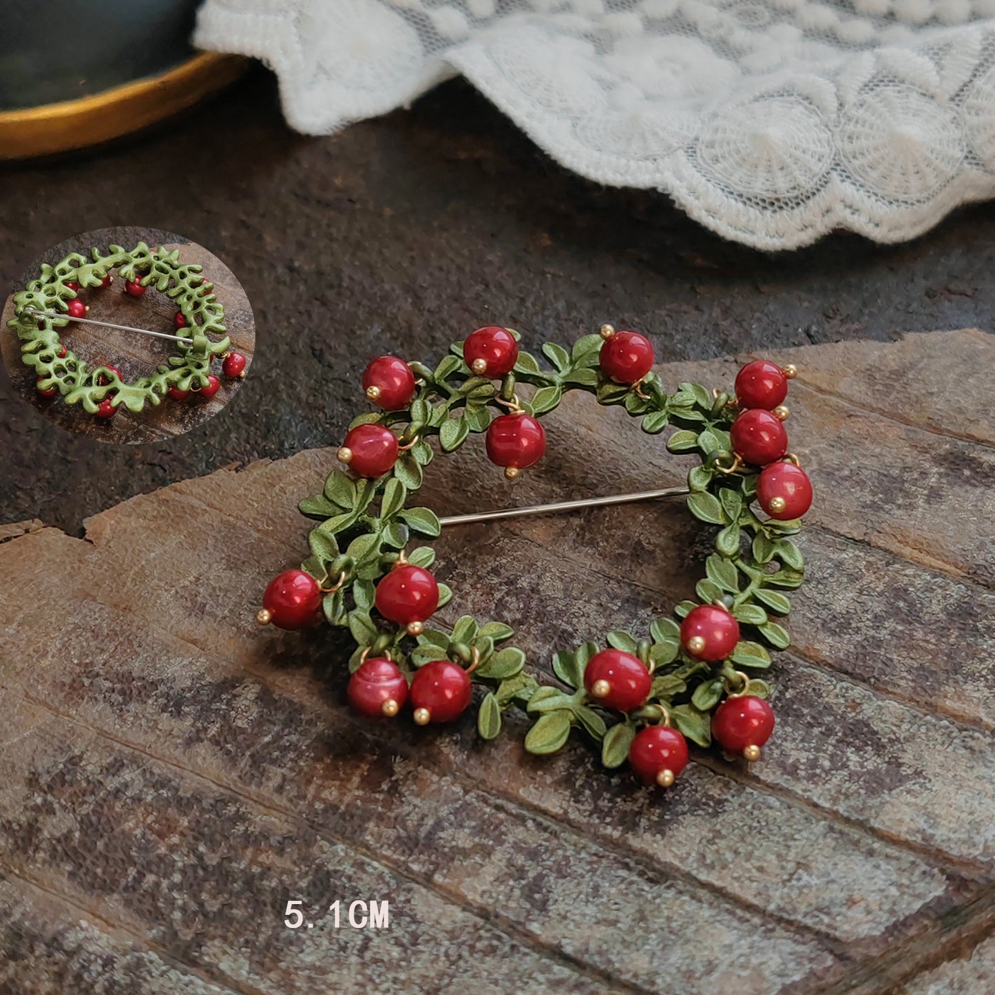 ✨ Vintage Royal Floral Brooch – Timeless Elegance for Every Occasion 🌿👑