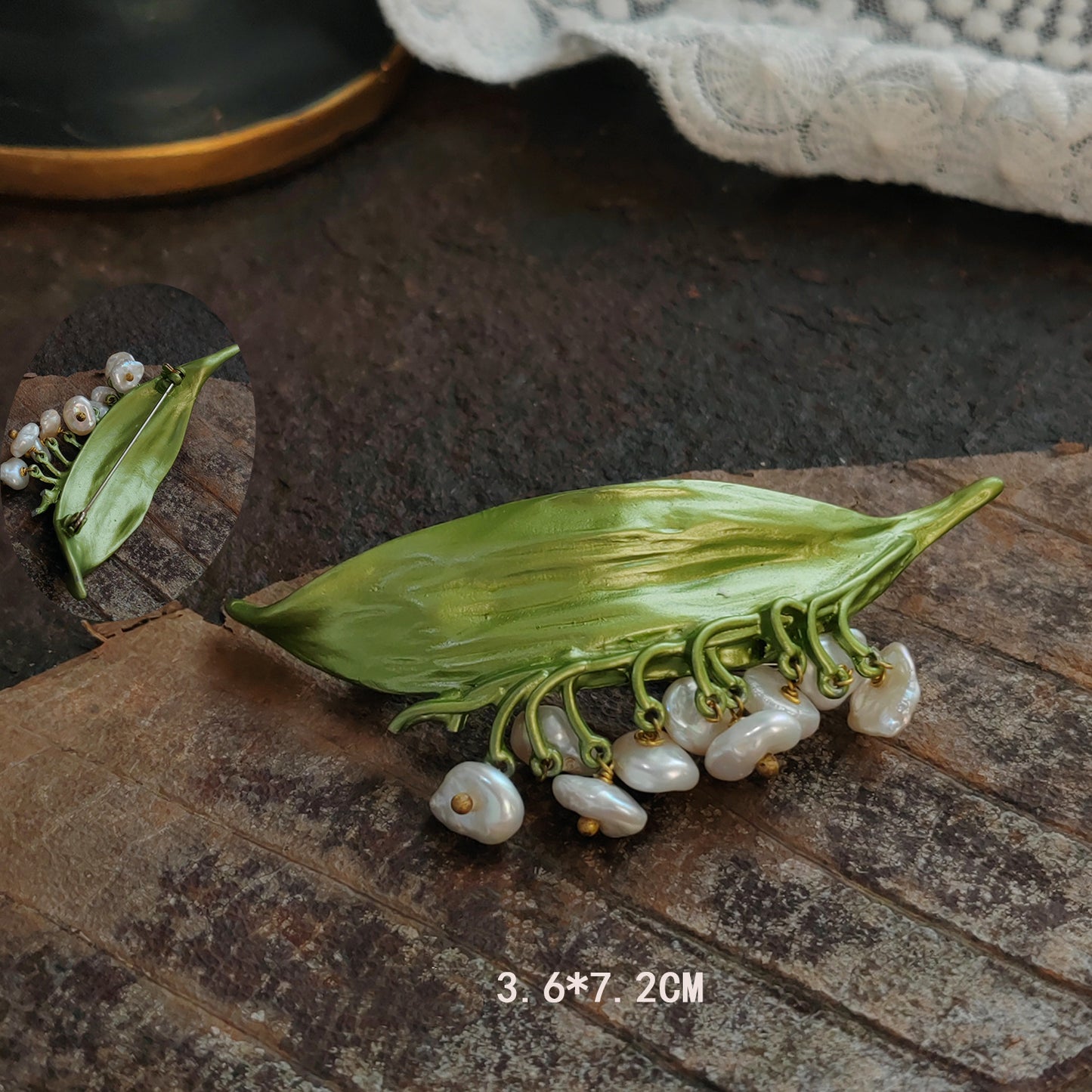 ✨ Vintage Royal Floral Brooch – Timeless Elegance for Every Occasion 🌿👑