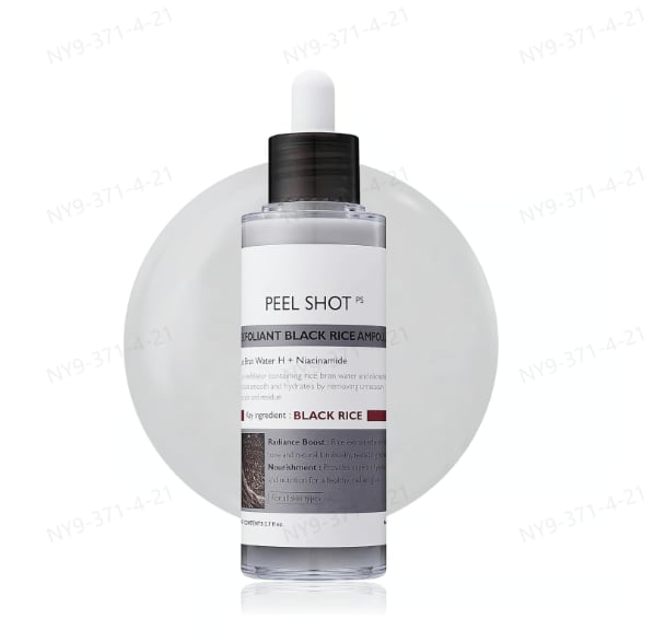 🌿Peel Shot Glow Rice Ampoule Duo - Serums for Brightening, Exfoliating, and Moisturizing🌾