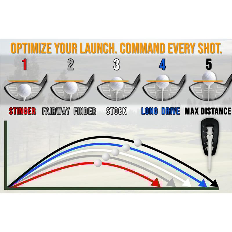 🔥Adjustable Golf Tee Height Tool