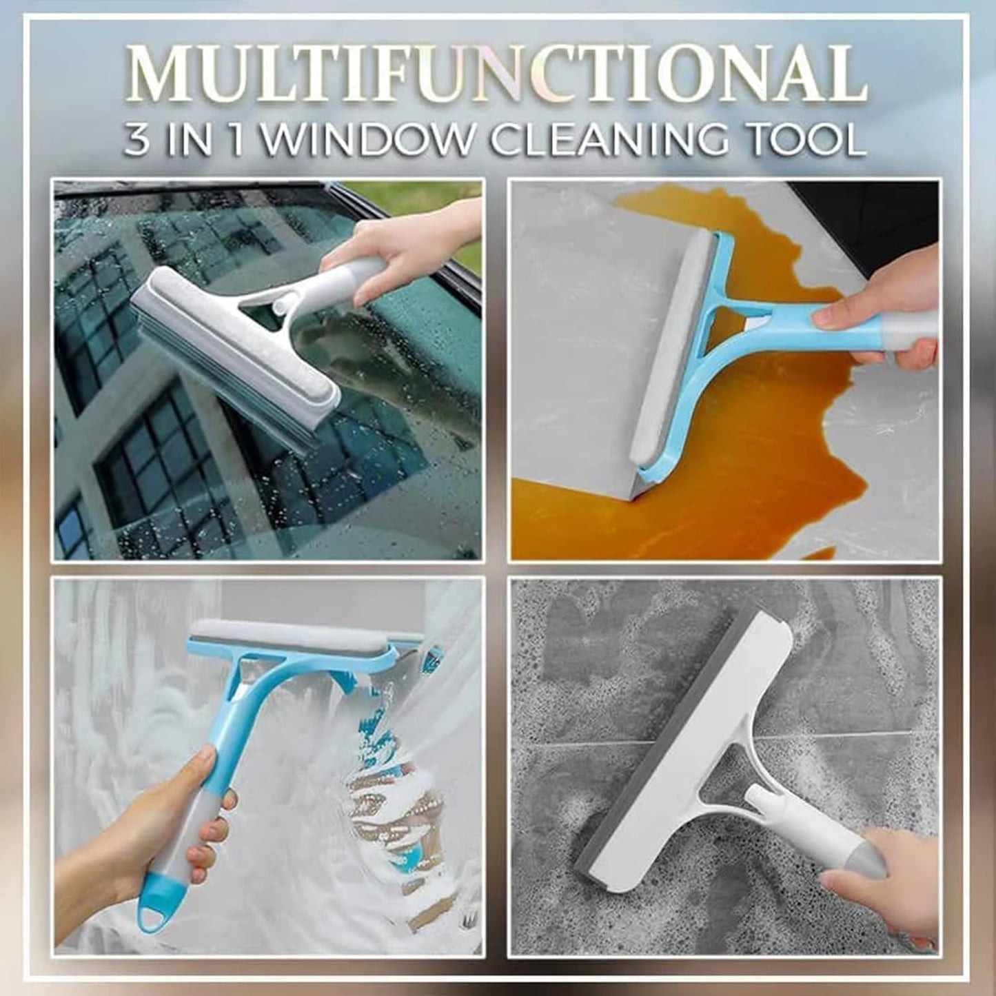 🎁Hot Sale 49% OFF🔥3 in 1 Window Cleaning Scraper