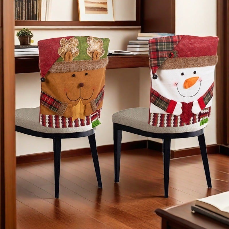 🎁2025 Hot Sale🎅Christmas-themed Dining Chair Covers🎄