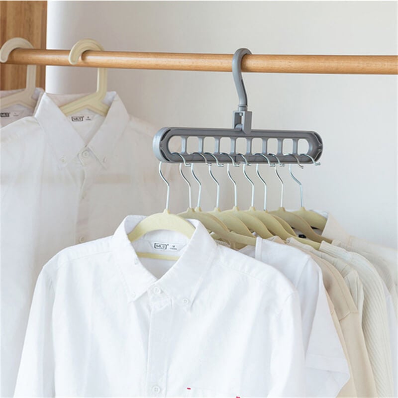 🔥 Buy 2 Get 1 Free – Limited Time👕 9 in 1 Space-Saving Clothes Hangers
