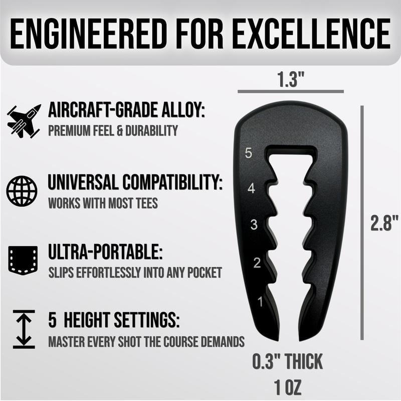 🔥Adjustable Golf Tee Height Tool
