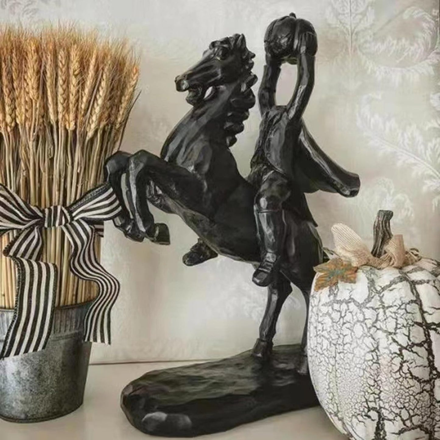 🎃Headless Horseman Halloween Horror Resin Statue🐎