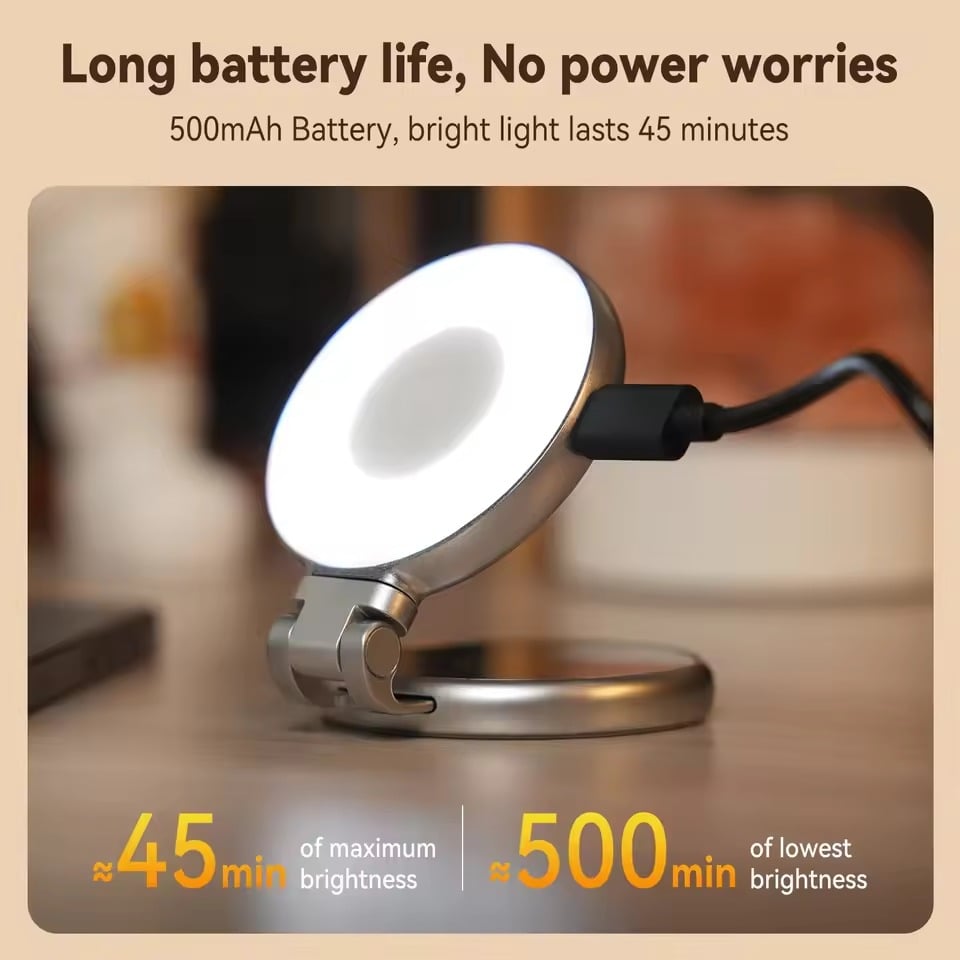 💥 SALE 30% OFF-3-in-1 Magnetic Beauty Selfie Light for Phones