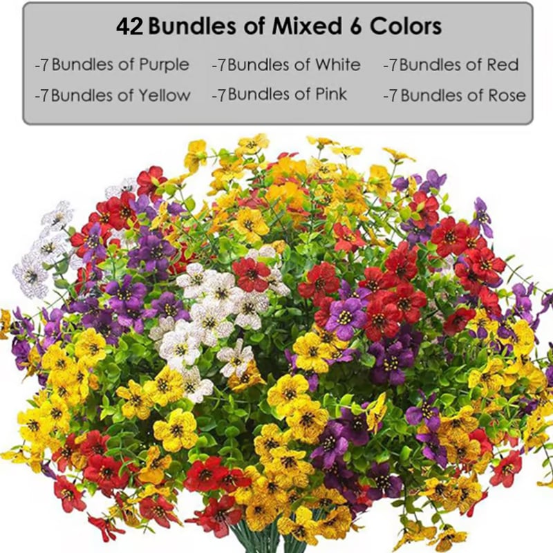 🌸Summer Hot Sale 45% OFF-UV Resistant Colorful Artificial Flower