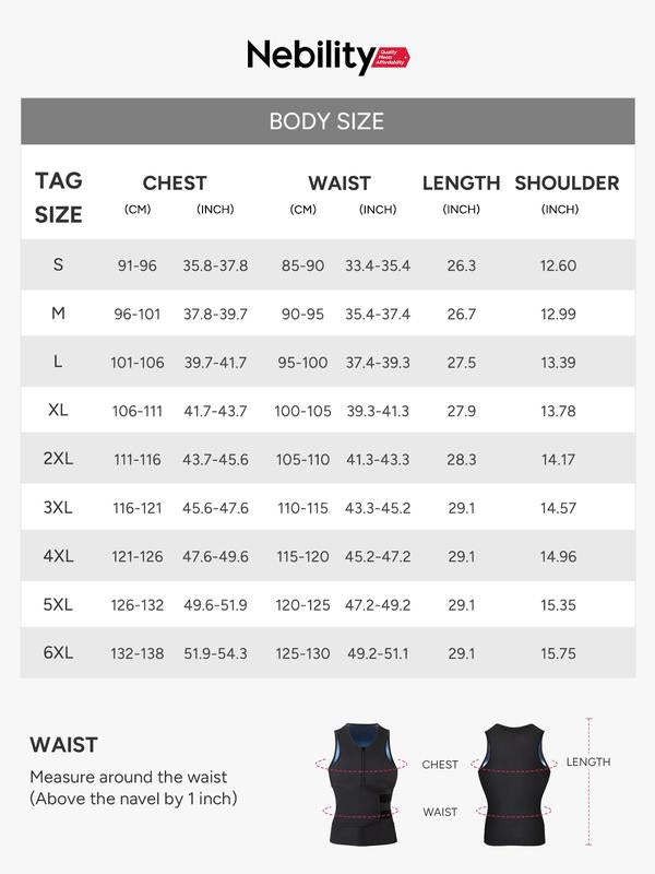 🔥 Men’s Thermal Sauna Vest for Maximum Sweat & Muscle Sculpting