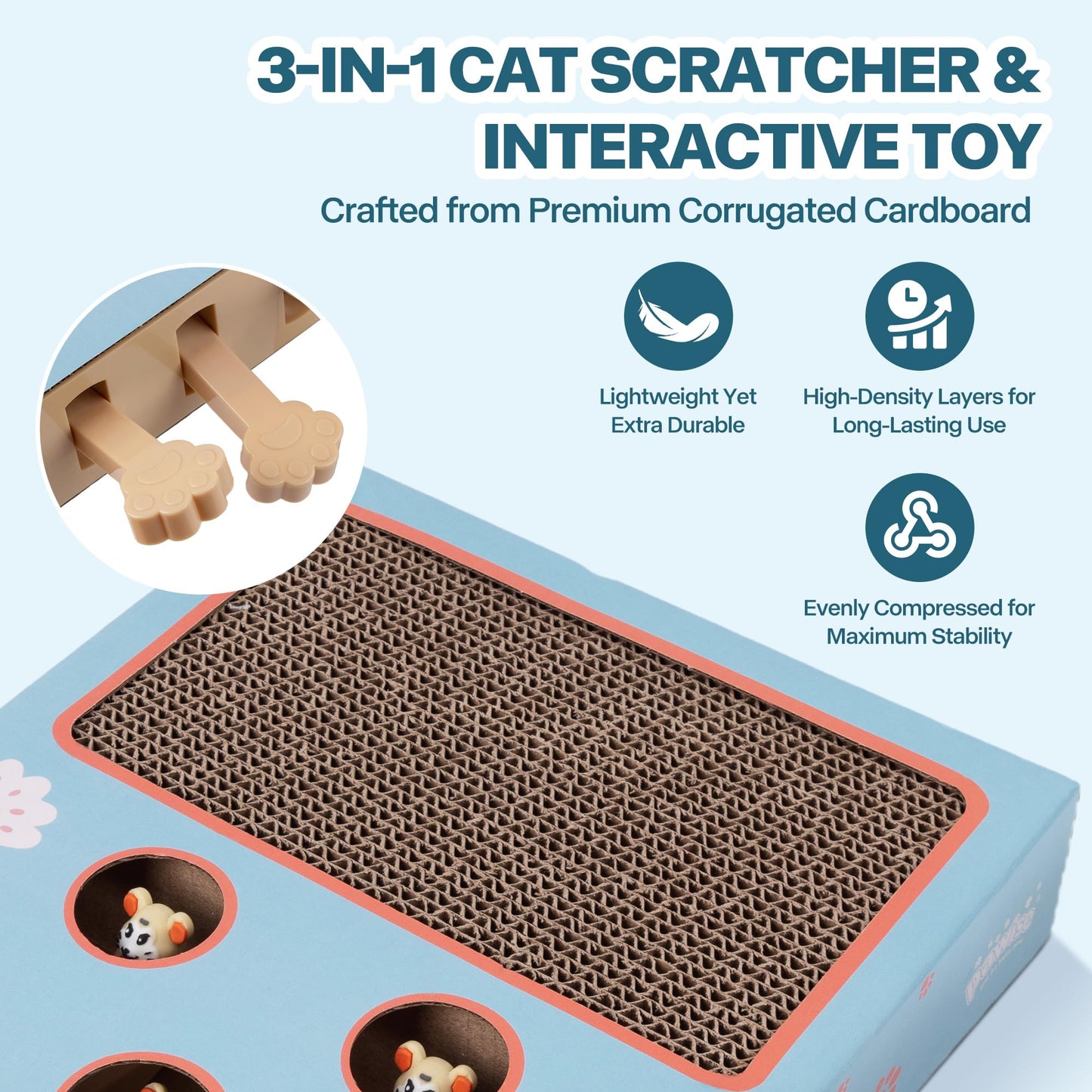 🔥 Last Day 49% OFF 🔥3-in-1 Whack-A-Mole Puzzle Toy
