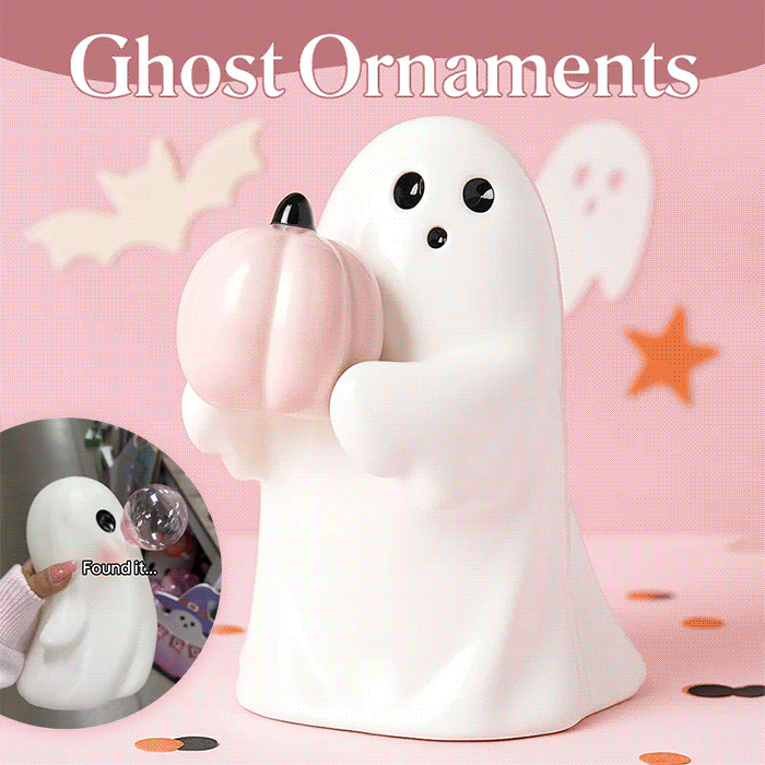 👻 Ghost Ornaments – Adorable with a Spooky Twist! 🎃