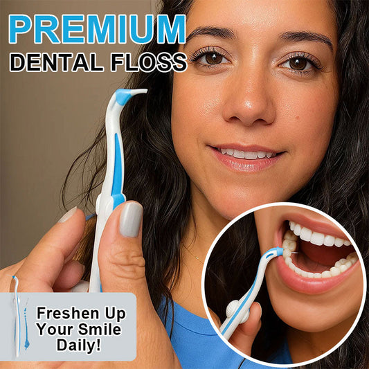 🦷 Premium Dental Floss – Freshen Up Your Smile Daily! ✨