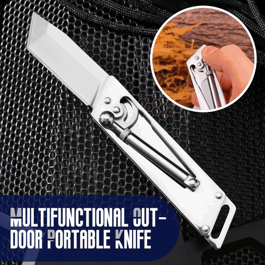 🔥49% OFF🔥Creative Mechanical Hydraulic Rod Modeling Outdoor EDC Folding Knife