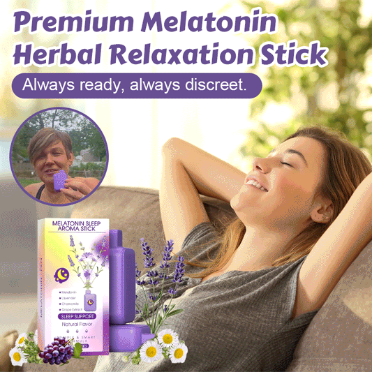 🔥2025 New Arrival - 49% OFF🔥Premium Melatonin Herbal Relaxation Stick