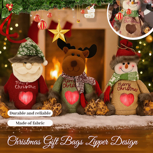 🎉 Last Day Promotion 49% OFF 🎉Christmas Gift Bags Zipper Design