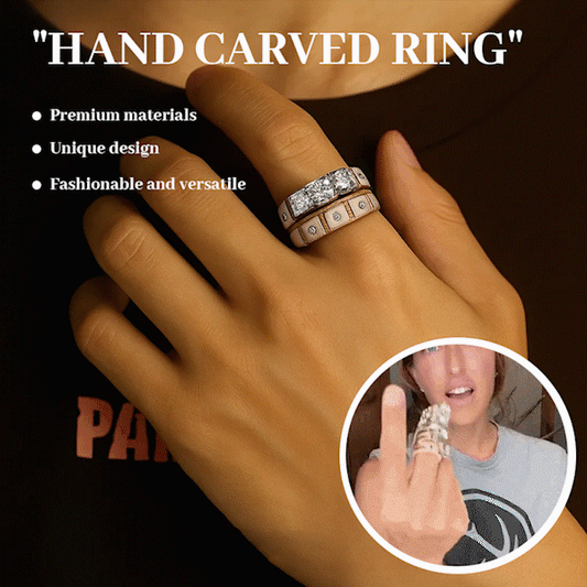 🔥💍Hand Carved Ring