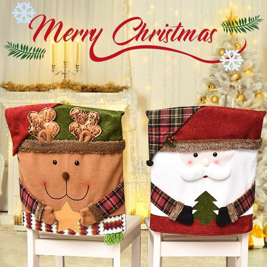 🎁2025 Hot Sale🎅Christmas-themed Dining Chair Covers🎄
