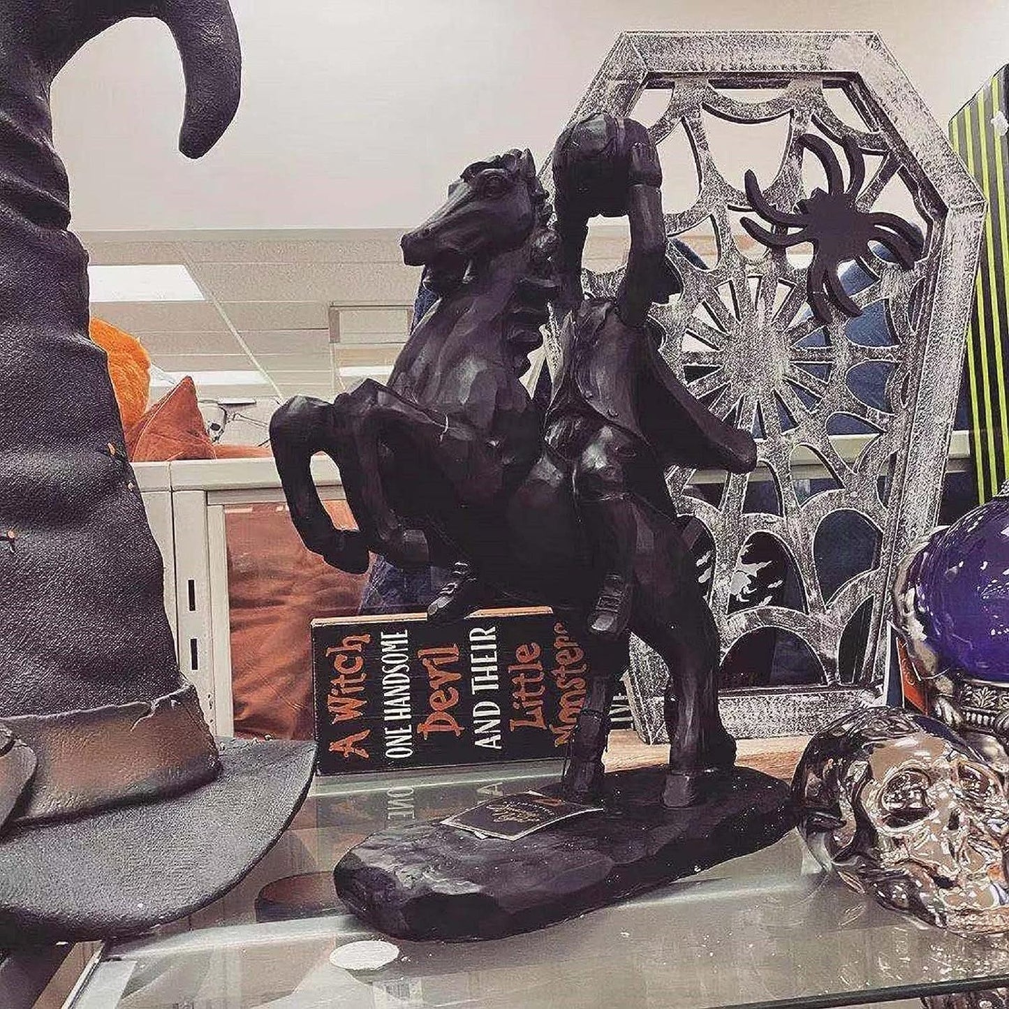 🎃Headless Horseman Halloween Horror Resin Statue🐎