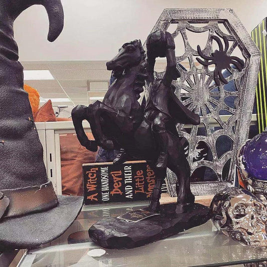 🎃Headless Horseman Halloween Horror Resin Statue🐎