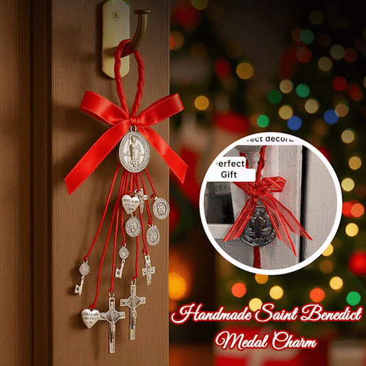 Handmade Saint Benedict Medal Charm