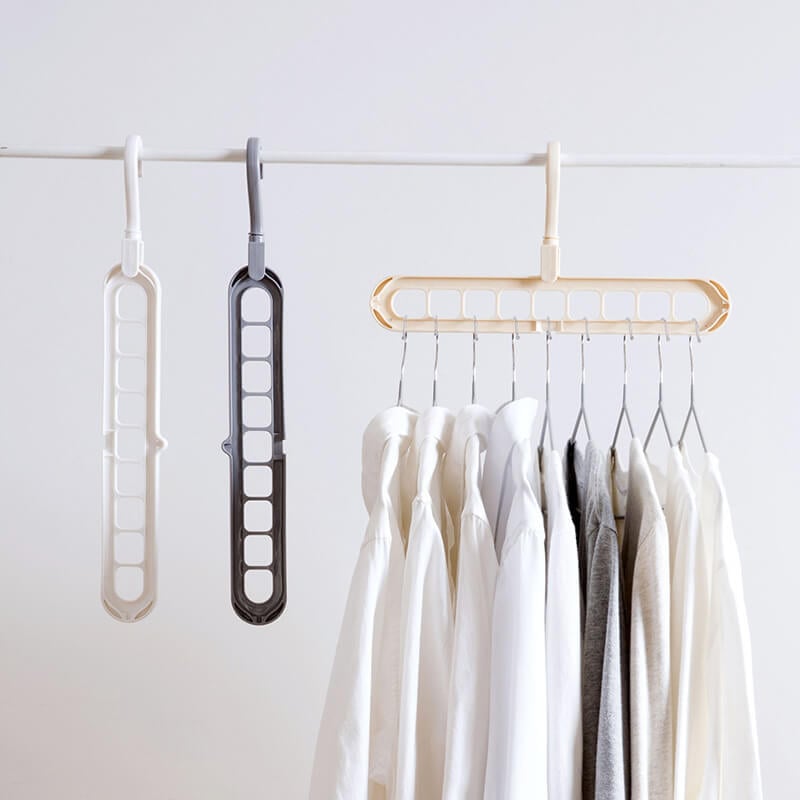 🔥 Buy 2 Get 1 Free – Limited Time👕 9 in 1 Space-Saving Clothes Hangers