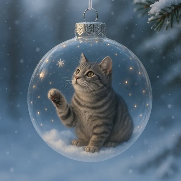 🌲Christmas Gift--Cute Cat Christmas Ornaments Collection