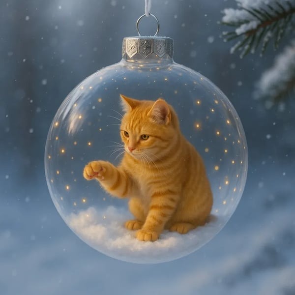 🌲Christmas Gift--Cute Cat Christmas Ornaments Collection