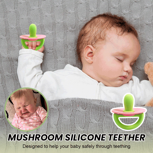 LAST DAY ONLY $9.99🔥Mushroom Silicone Teether