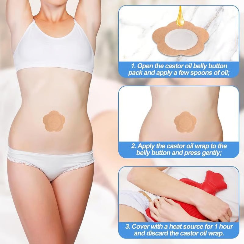 🏆Flash Sale⚡ 50K+ SOLD! 💥30pcs Organic Belly Button Detox Wraps